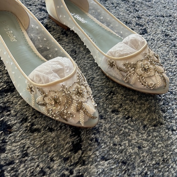 Bella Belle Bridal Flats - Picture 9 of 14